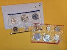 1961 P & D US Silver Mint Set