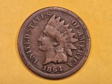 1864 Bronze Indian cent