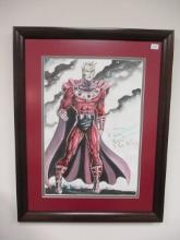 1995 Kraus Artist Signed Marvel Magneto Cover Artwork
