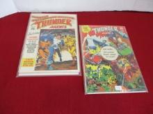 PDC 25 cent Thunder Agents Comic Book Pair