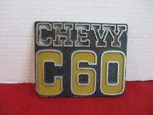 Chevy C60 Heavy Metal Vehicle Emblem