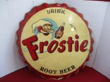 *Frostie Root Beer Original 28" Advertising Button