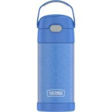 Thermos 12oz FUNtainer Water Bottle with Bail Handle - Glitter Periwinkle, Retail $15.00