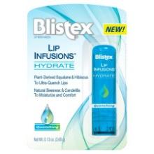 Blistex Lip Infusions Lip Moisturizer, Hydrate, 0.13 Oz (3.69 G)