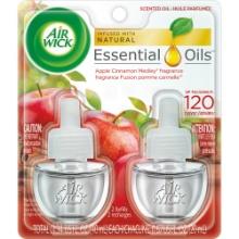 Air Wick Life Scents Essential Oils Refill, Apple Cinnamon Medley, 2 x 20 ml