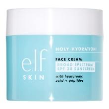e.l.f. Holy Hydration! Face Cream, Broad Spectrum SPF 30 Sunscreen, 1.8 Oz