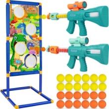 Shooting Game Toy 24 Foam Bullet Balls Indoor Outdoor Activity Game, $39.99 MSRP