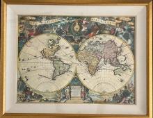 Old World Map of the World by unknown