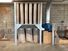 Nederman Model S750 Dust Collector, Lineshaft Powered