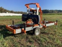 Norwood Model HD36V2 Lumber Pro Portable Sawmill In Like New Condition With All The Extra Add ons