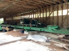 Corinth American Circular Sawmill With 3 Headblock Carriage, Operators Cabin, 70' Of Track