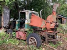 Normet Model CH231 Chipper Mounted on A Mack R-600 Truck