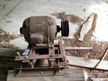 General Electric Model 5k326d49 Electric Motor, 20 Hp, 220/440 Volt 3 Phase