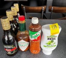 LOT OF MISC. CONDIMENTS