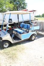 Club Car Electric Golf Cart w/Charger, Runs/Drives, Serial No. AB0212-13098