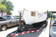 Boat & Trailer (trailer like new), engine threw a puch rod and was fixed, 2