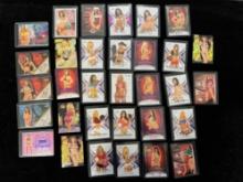 Bench Warmer Limited & Signature Series Cards, With Numbered, Handwritten Autographs, & Bikini