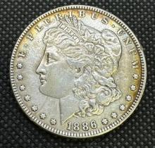 1886 Morgan Silver Dollar 90% Silver Coin 0.94 Oz