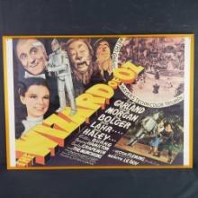 unframed vintage movie poster The Wizzard Of Oz