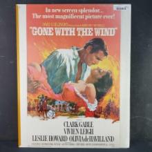 Unframed vintage movie poster Gone With The Wind