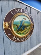 5ft Circular Sign Carlsbad Aquafarms