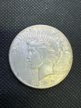 1922 Silver Peace Dollar 90% Silver Coin 26.66 Grams