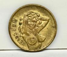 Heads You Win Tails You Lose Erotic Nude Coin