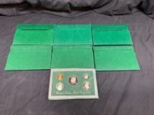 7 Units United States Mint Proof Sets 1994 and 1998