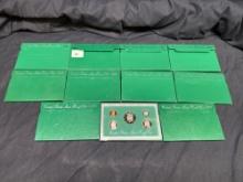 11 Coin Proof Sets United States Mint 1995-1997