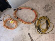 Stack of 3 Extension Cords