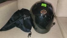 motor Harley Davidson half shell helmet