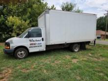 2007 Chevrolet express box truck