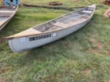 14ft aluminum canoe