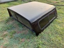 ranch fiberglass black camper shell