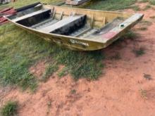 15ft flat bottom aluminum boat