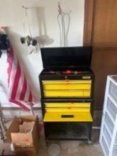 Stanley, black and yellow toolbox