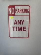 No parking sign