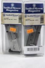 Two S&W 40 S&W 10 round magazines. In packages.