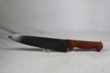 Dexter chef's knife with 10 inch blade.