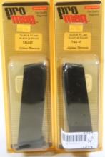 Two ProMag PT-945, 45 ACP 8 round magazines. In Packages.