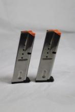 Two S&W Sigma 40 cal 10 round magazines. In bags.