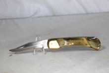 Parker Imai K 139 lockback knife, bone stag scales