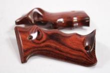 One set of Altamont Ruger MK-II/III cherrywood right hand grips