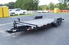 2024 DTE Tandem Axle Wood Tilt Carhauler Trailer