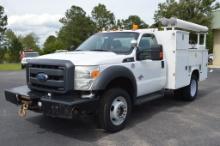 2014 Ford F-550 Single Cab Service Body 4WD