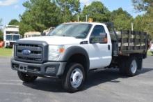 2016 Ford F-450 Single Cab Stake Body