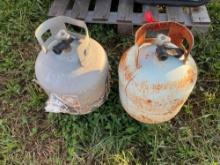 (2) Portable Propane Tanks