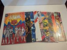 DC Comics The New Teen Titans - 10 issues