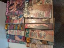1981 Playboy Magazines - Complete Year