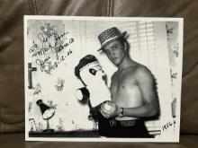June Juanico (Elvis’ girlfriend in 1956) signed Elvis photo